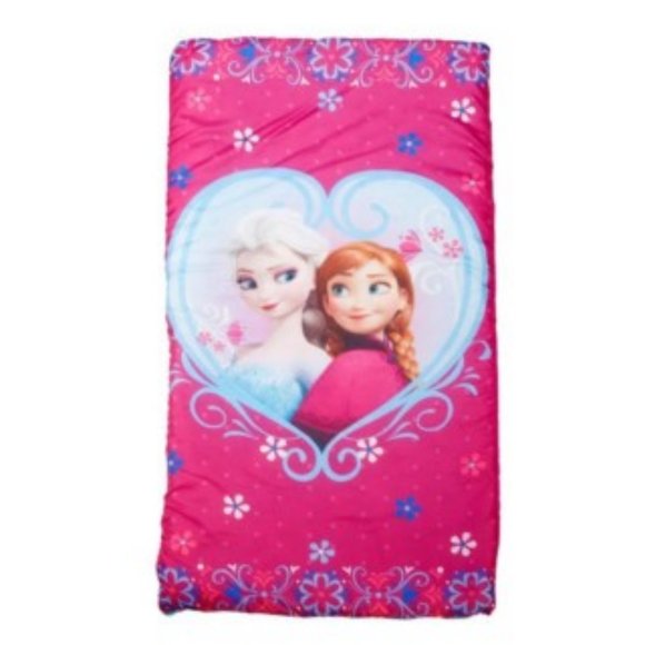 Frozen Elsa & Anna Pink Indoor Sleeping Slumber Bag RARE Discontinued NWT/NEW! - Picture 4 of 15